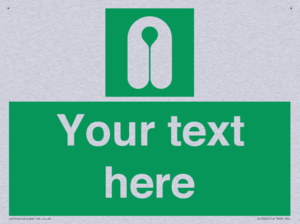 Custom sign safe condition Lifejacket